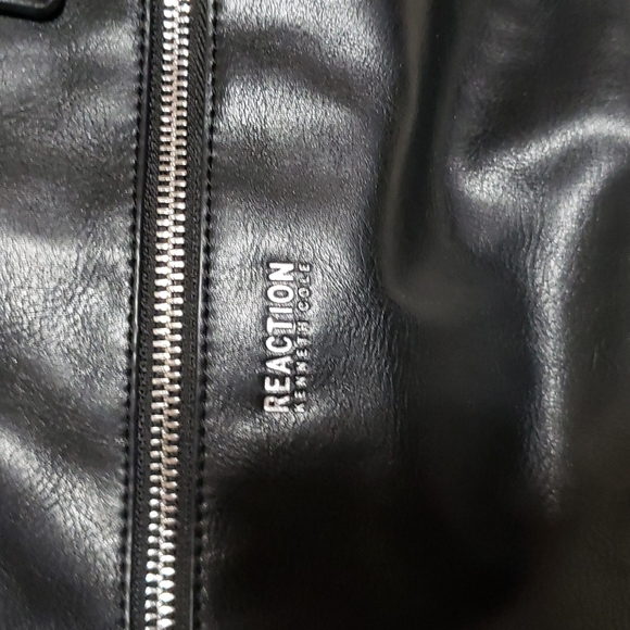 Kenneth Cole Reaction Faux Leather Black Handbag - Picture 6 of 6
